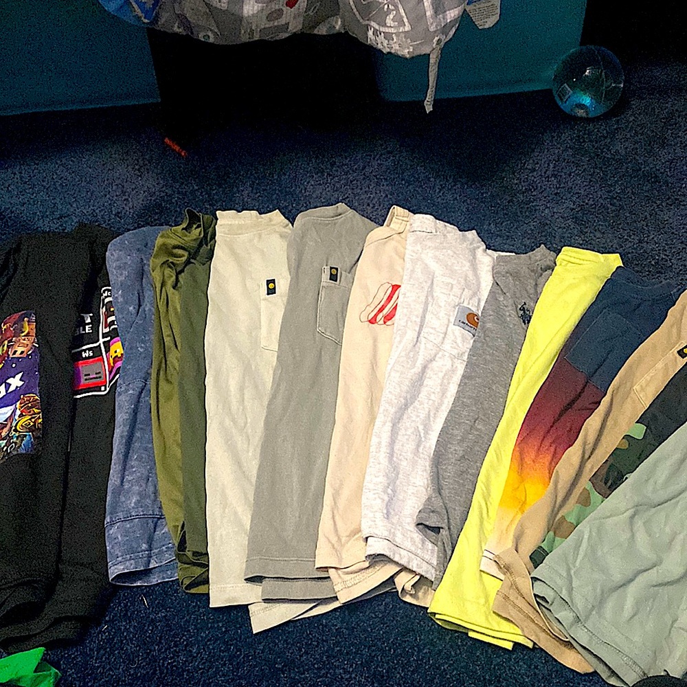 15 tee shirts size xs&s